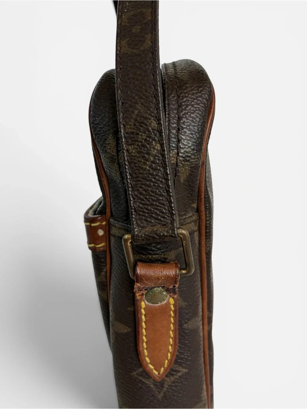 Louis Vuitton Monogram Crossbody in Brown and Tan